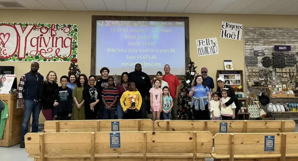 Christmas event in the school