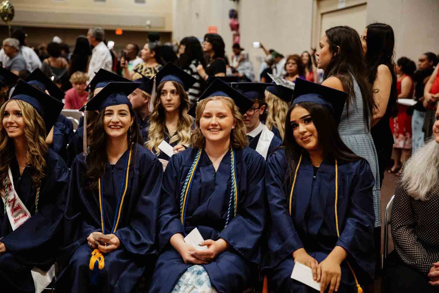 Students at their graduation